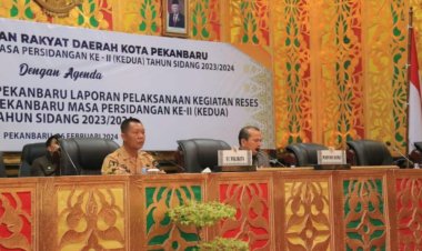 Rapat Paripurna Laporan Kegiatan Reses Masa Persidangan Ke 2  Tahun 2023-2024