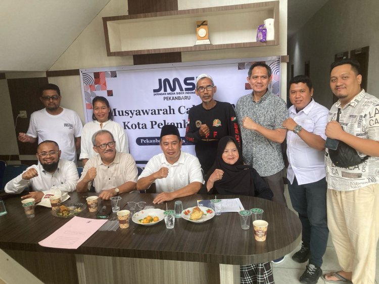 Aklamasi, Musda I JMSI Pekanbaru Terpilih Efridel Di Hari Ulang Tahunnya