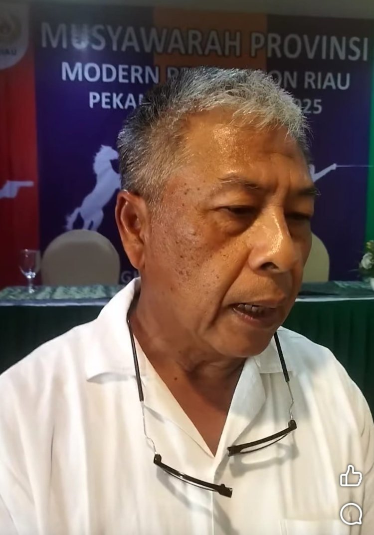 Fajri Rahman Pimpin Olahraga MODERN PENTATHLON Riau