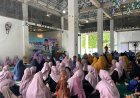 Antusias Warga Mengikuti Acara Majelis Taklim Gabungan se Desa Baru Siak Hulu di Masjid Al-Amin Desa Baru