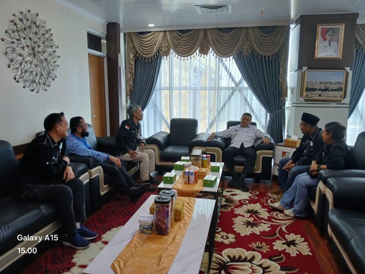 Audensi, JMSI Kota Pekanbaru Siapkan Pelantikan Dan Seminar Literasi Bisnis Media