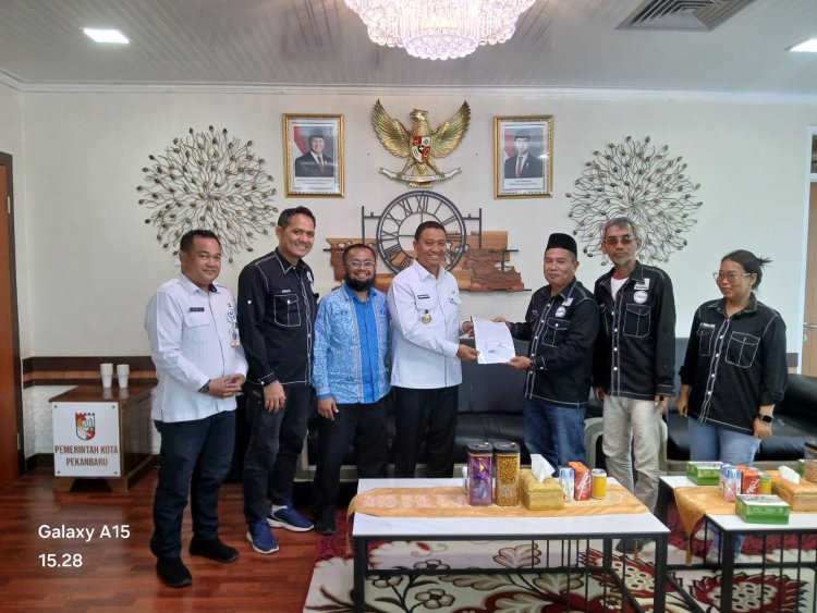 Audensi, JMSI Kota Pekanbaru Siapkan Pelantikan Dan Seminar Literasi Bisnis Media