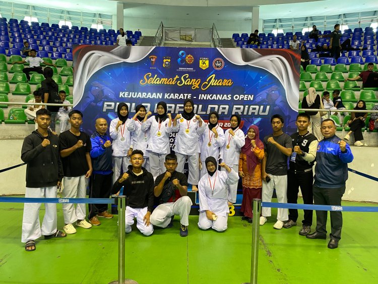 SMA Negeri 6 Pekanbaru Sabet 13 Medali Dikejuaraan Inkanas Open