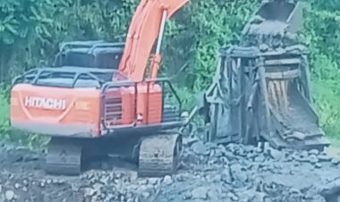 Edan, Walinagari Batu Manjulur Mengakui Dapat Izin Pertambangan Emas Dari  Kapolres Sijunjung