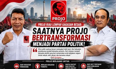 Waww, Projo Riau Usulkan Projo Jadi Partai Politik