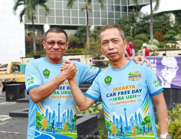Insyaallah, Kuliner Duo Datuak Akan Fasilitasi IKBA UBH Setiap Acara Jakarta Car Free Day