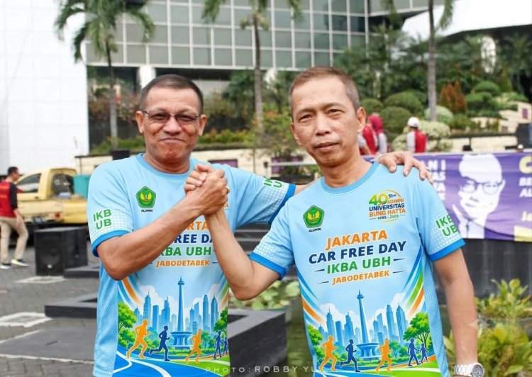 Insyaallah, Kuliner Duo Datuak Akan Fasilitasi IKBA UBH Setiap Acara Jakarta Car Free Day